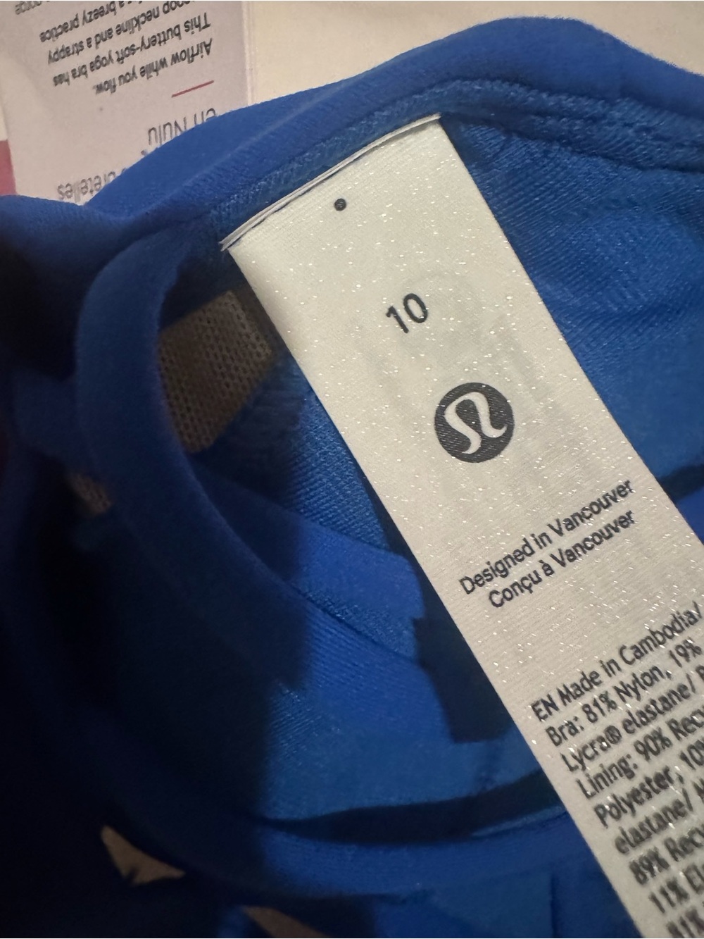 Lululemon Strappy Scoop Neck Bra Nulu - Picture 3 of 5